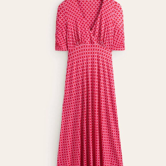 Rebecca Midi Tea Dress 8P NWT - Picture 2 of 6